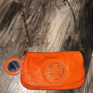 Orange Tory Purse